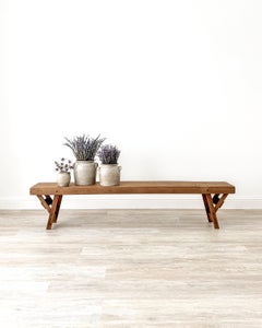 Vintage Folding Bench