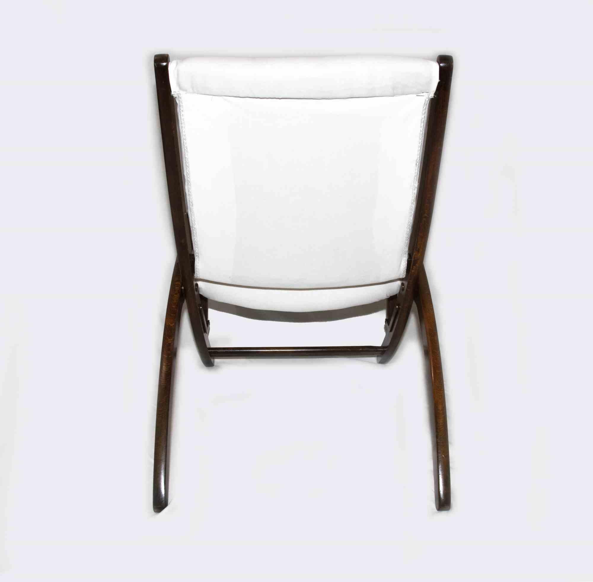Mid-20th Century Vintage Folding Chair Ninfea by Gio Ponti for Reguitti, Italy, 1958 For Sale