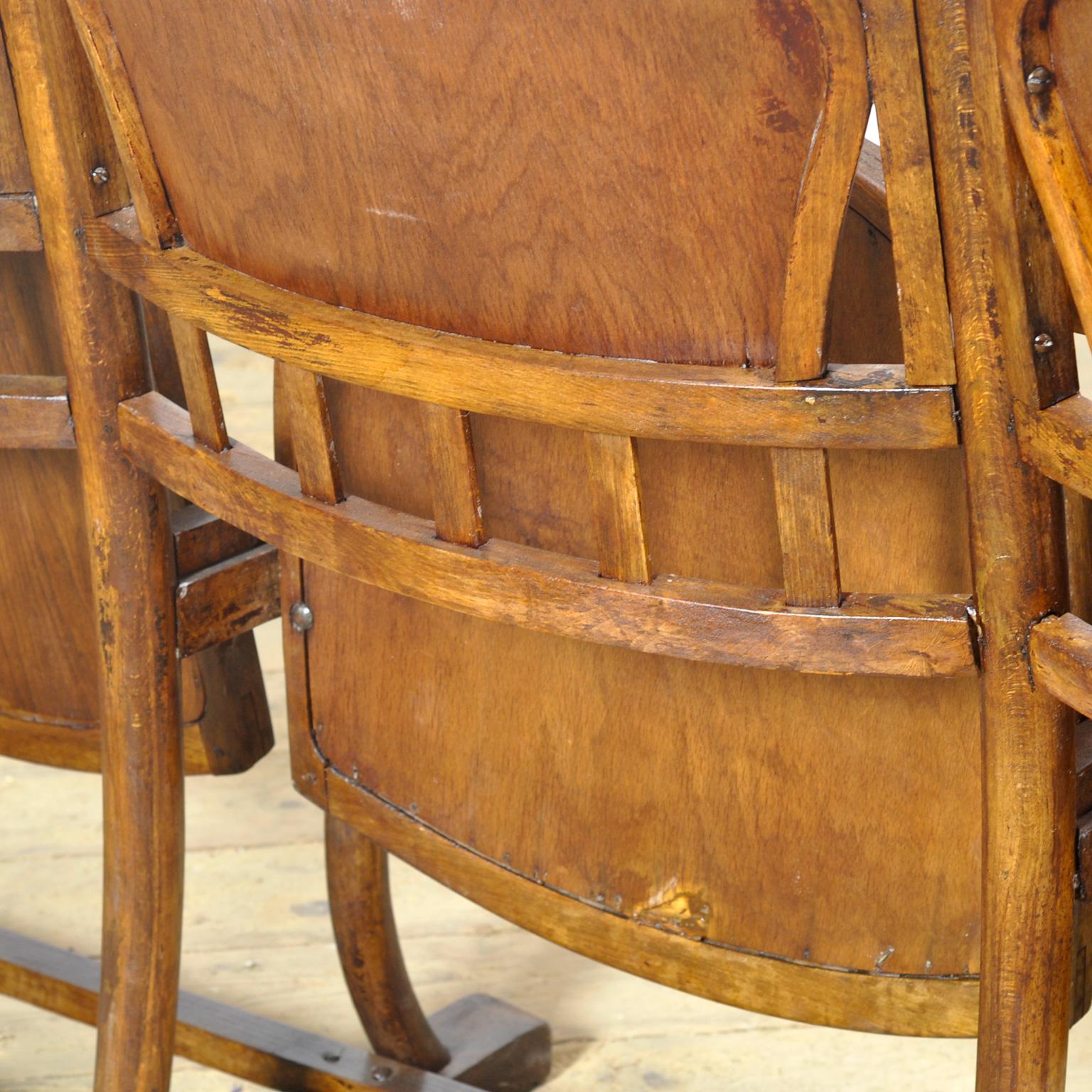 Vintage folding chairs, 1930s For Sale 5