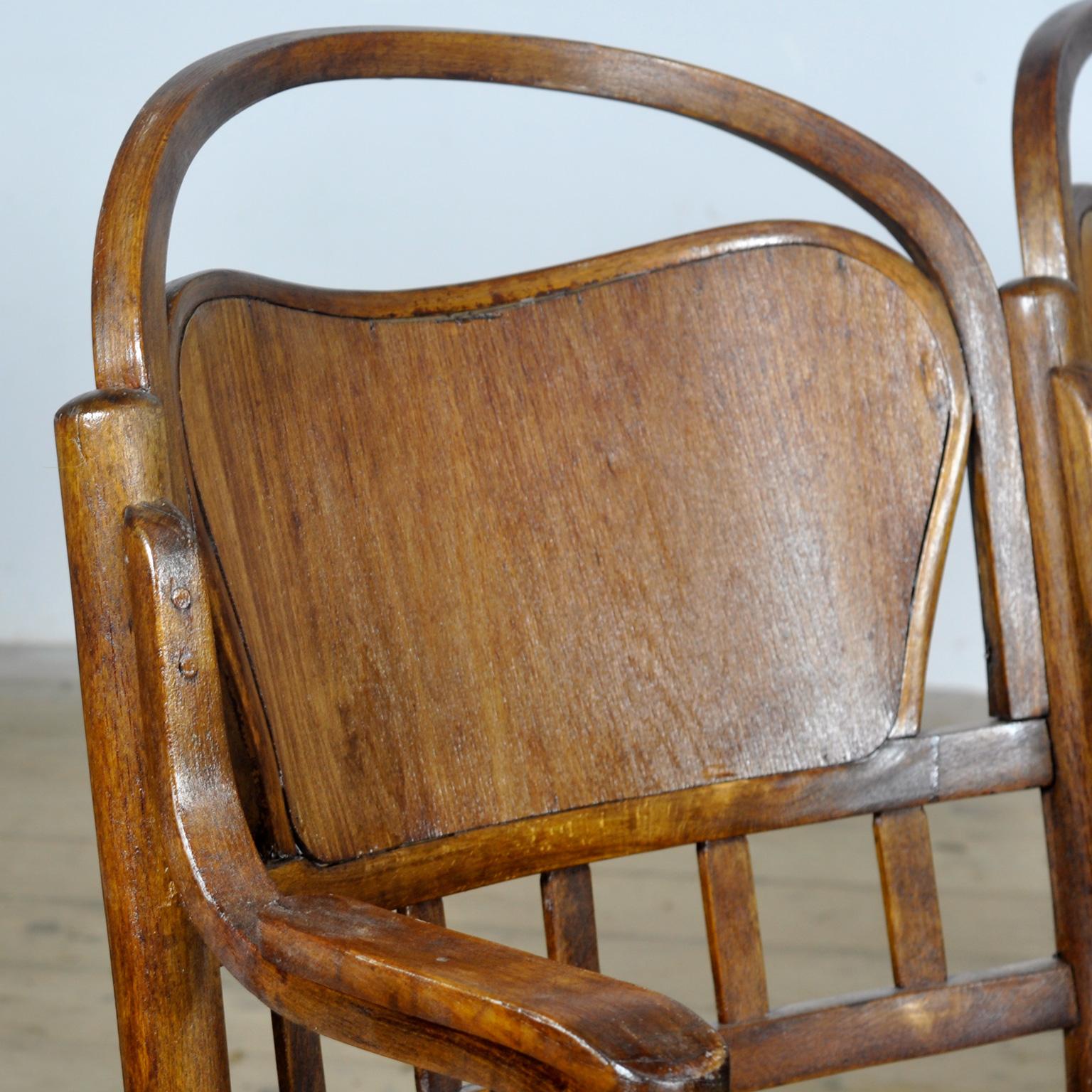 Vintage folding chairs, 1930s For Sale 7