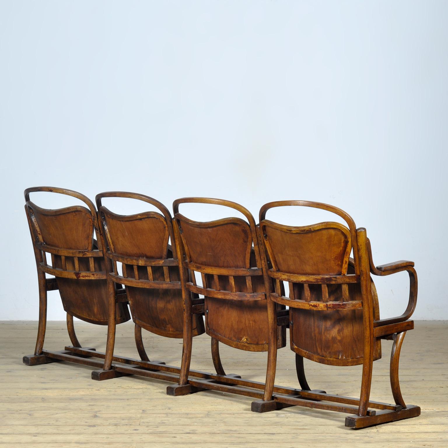 Vintage folding chairs, 1930s In Good Condition For Sale In Amsterdam, Noord Holland