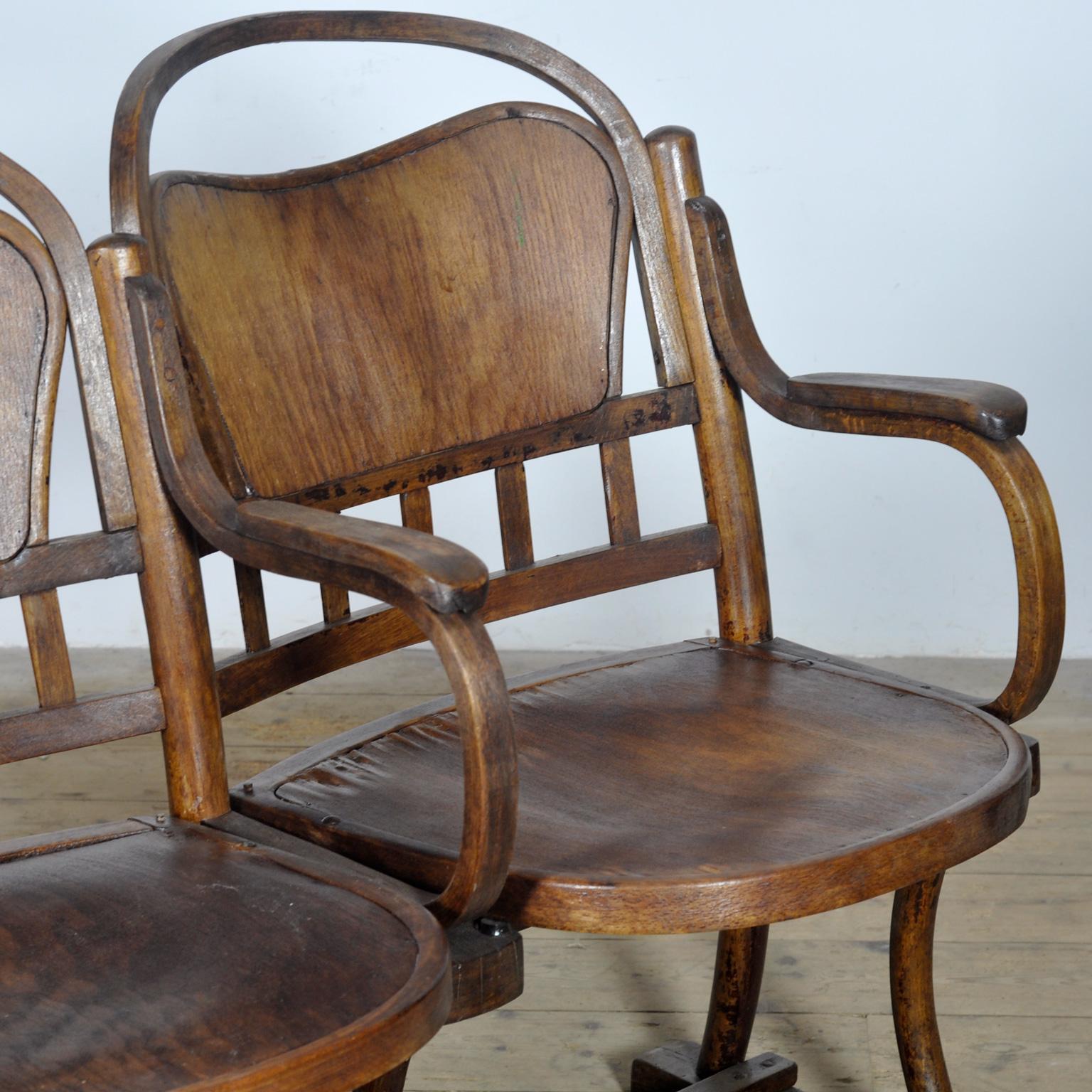 Vintage folding chairs, 1930s For Sale 2