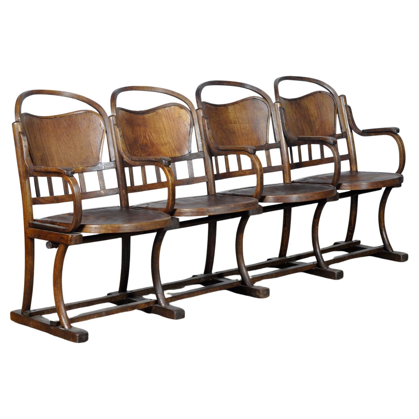 Vintage folding chairs, 1930s