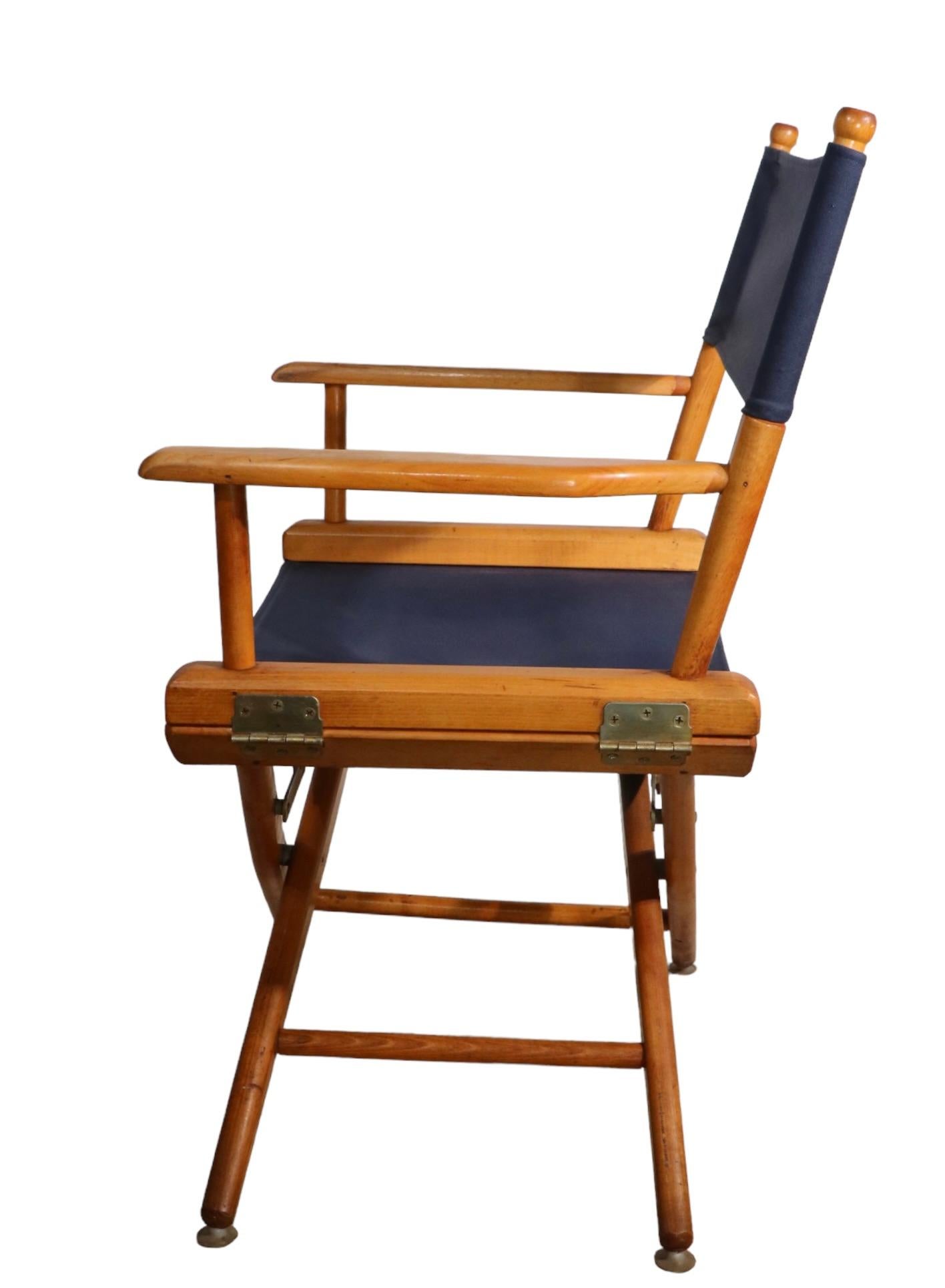 Campaign Vintage Folding Directors Chairs 2 Available