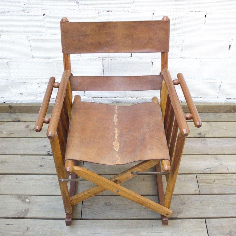 List 32+ Photos vintage wooden folding chair with leather seat Excellent List 32+ Photos vintage wooden folding chair with leather seat Excellent