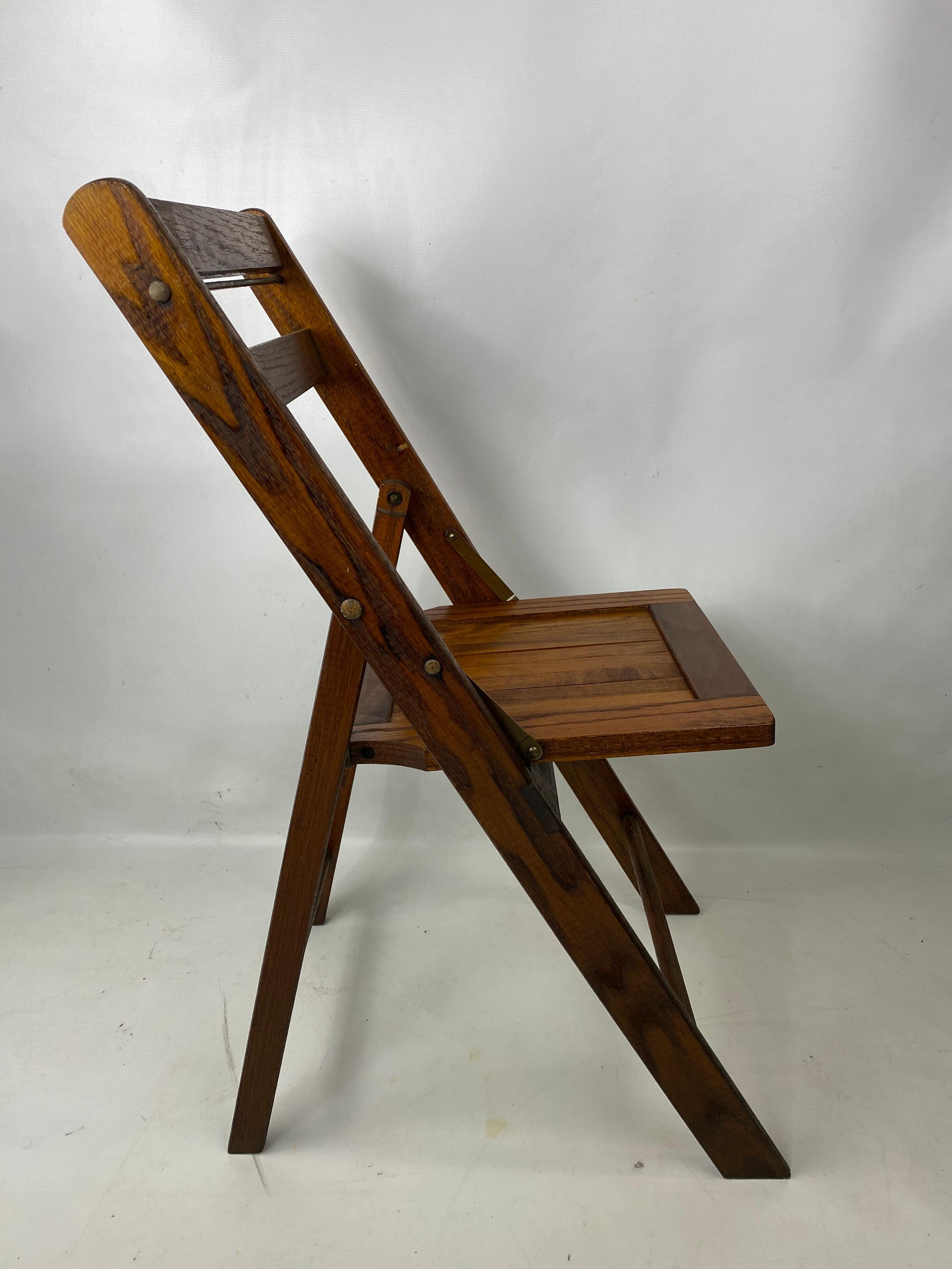 Mid-Century Modern Vintage Folding Solid Wood Chair, 19 Available