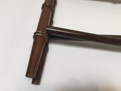Vintage Folding Wooden Tray Table Stand