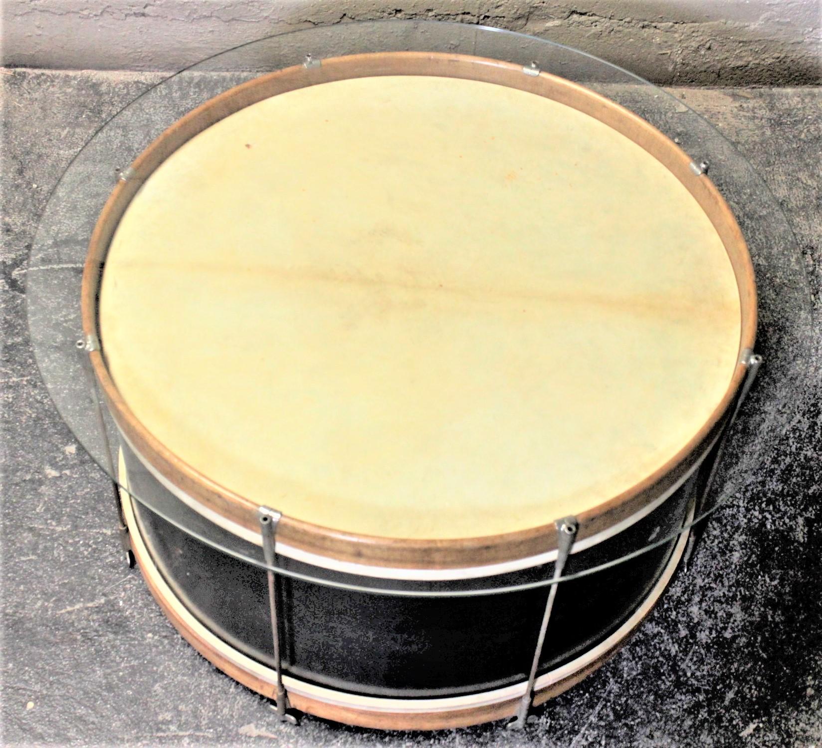 bass drum coffee table