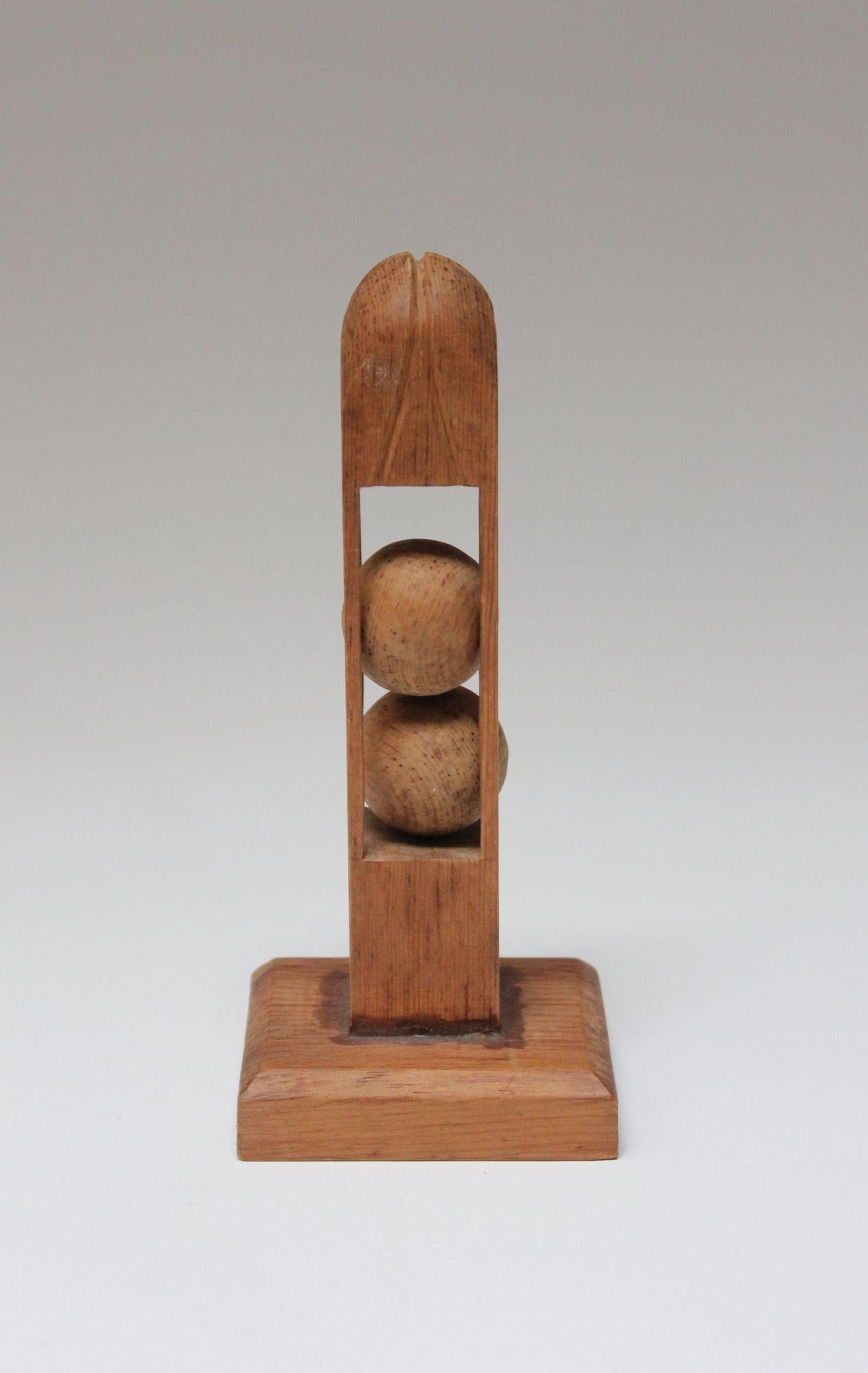 American Vintage Folk Art Hand-Carved 