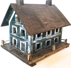 Vintage Folk Art Martin Bird House, American, circa 1920s