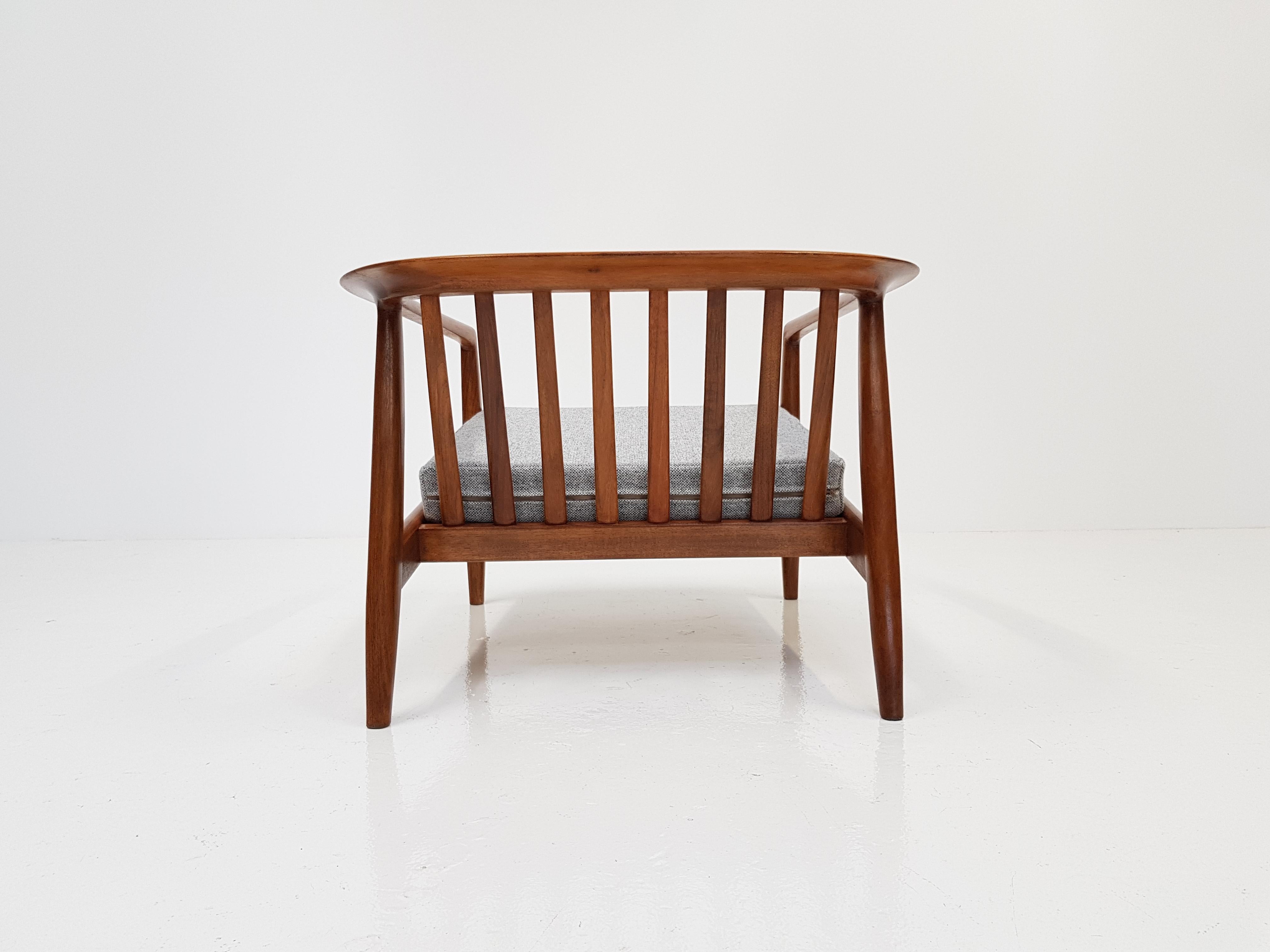 Swedish Vintage Folke Ohlsson Armchair for Bodafors, Sweden, 1963