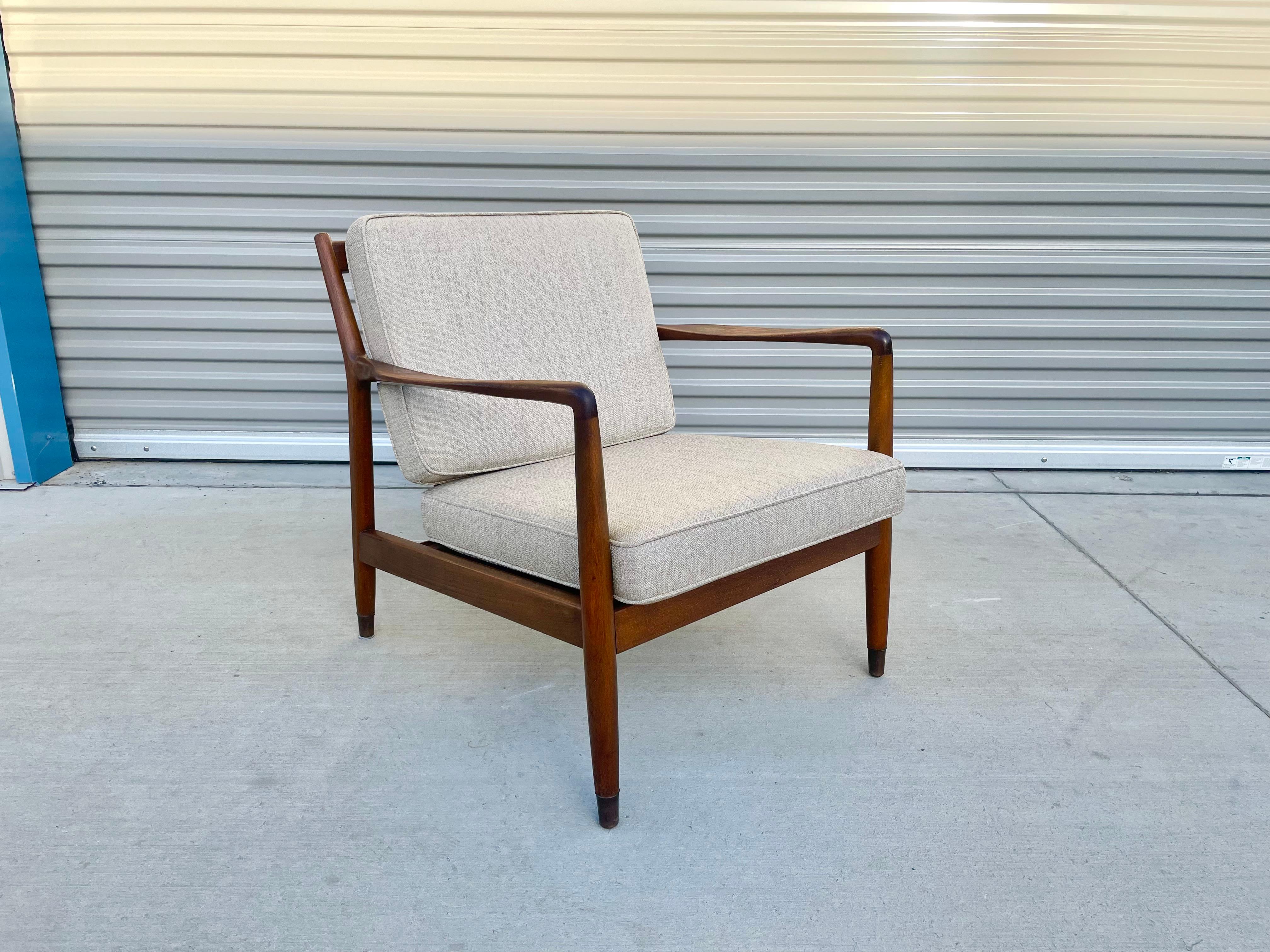 Vintage Folke Ohlsson Model Usa-143 Lounge Chairs by Dux In Good Condition In North Hollywood, CA