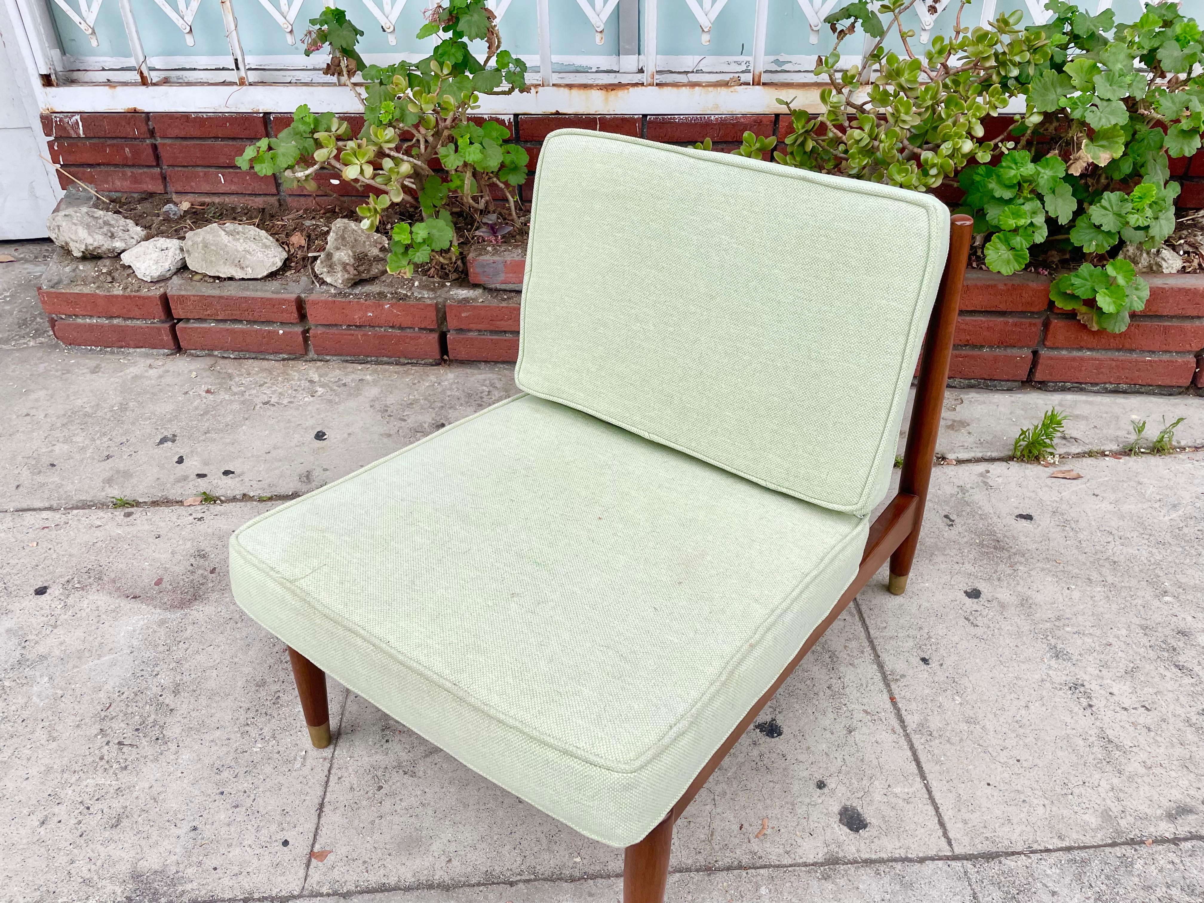 Vintage Folke Ohlsson Slipper Lounge Chairs for Dux 1