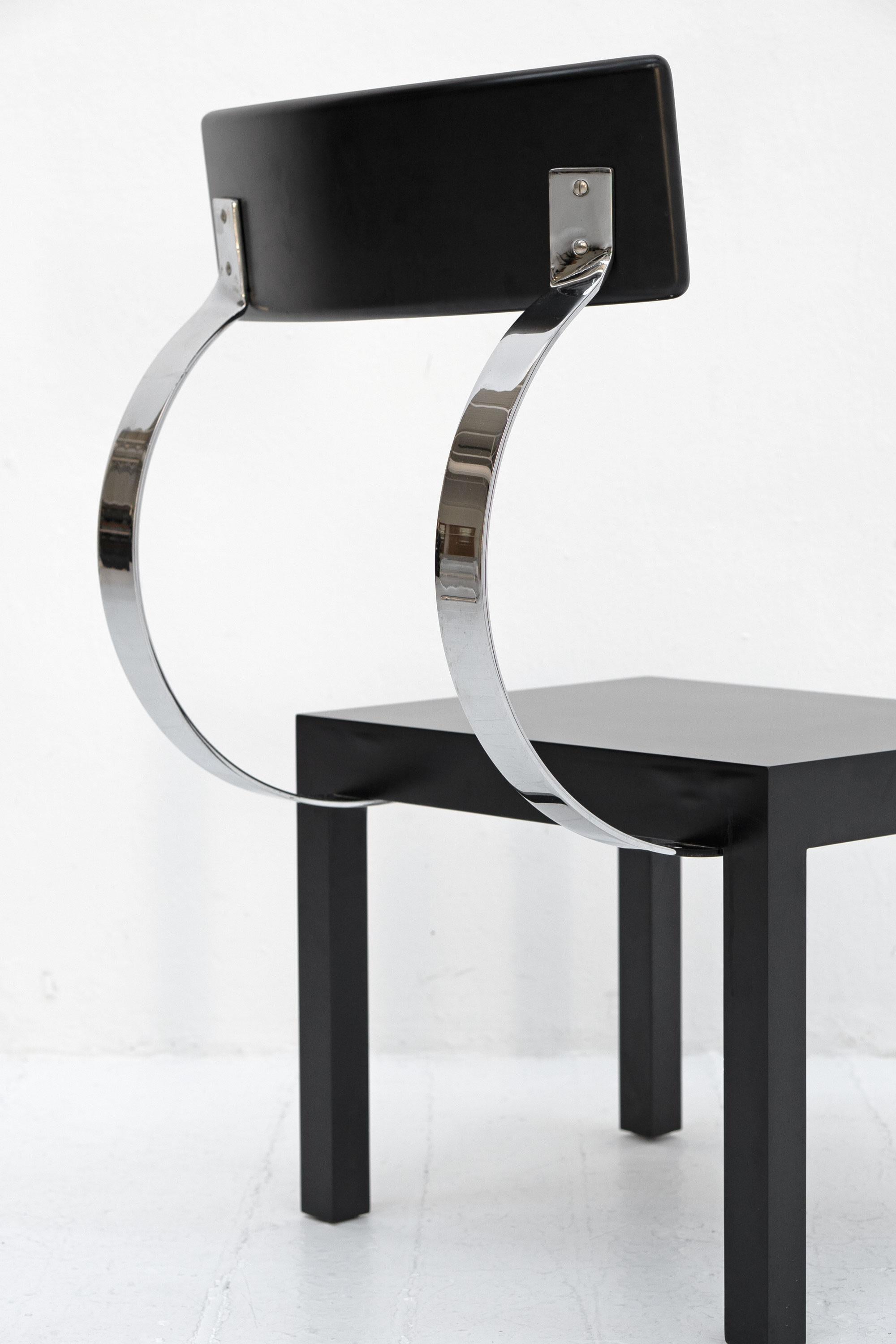 Italian Vintage Follia chair by Giuseppe Terragni for Zanotta For Sale