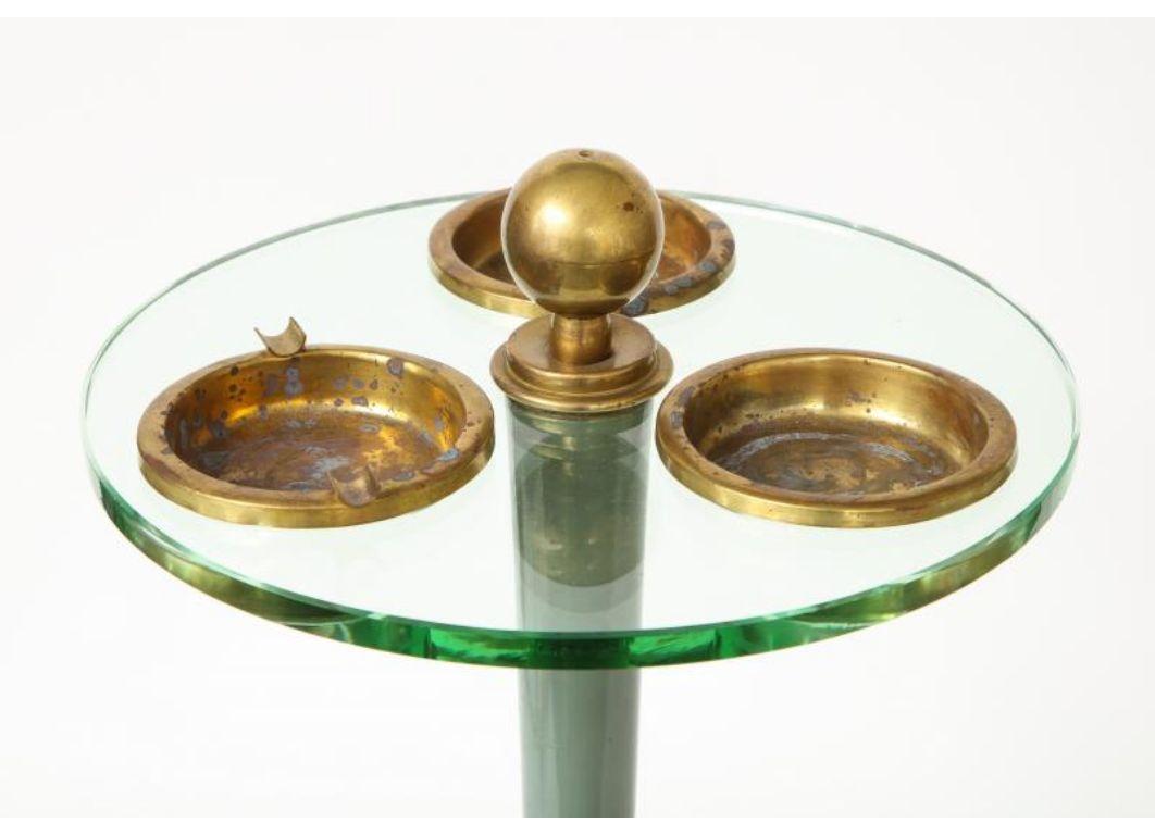 Vintage Fontana Arte Style Ashtray Table, 20th Century For Sale 2