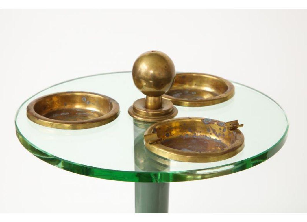Vintage Fontana Arte Style Ashtray Table, 20th Century For Sale 3