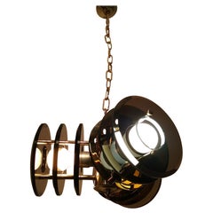 Vintage Fontana Arte Style Light Pendant, Italy, 1970s Vintage Fontana Arte Style Light Pendant, Italy, 1970s