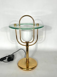 Vintage Fontana Arte Style Table Lamp from 70s