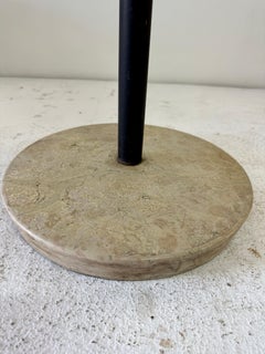 Vintage Fontana Style Glass, Brass & Marble Coat Stand / Hat Rack