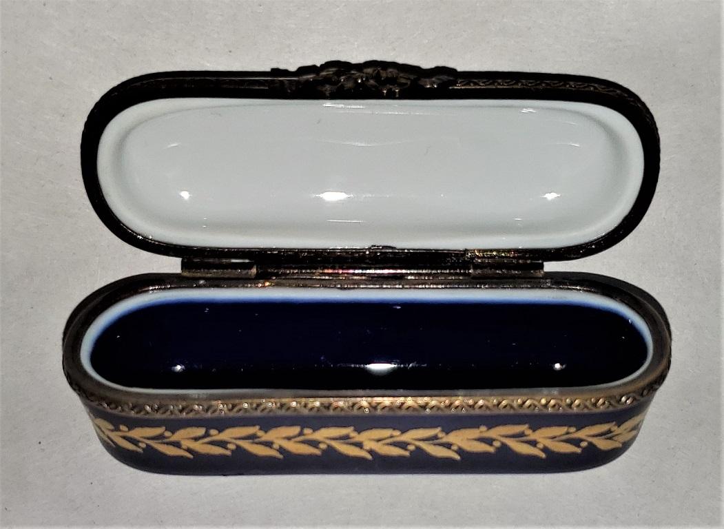 20th Century Vintage Fontanille Marraud Limoges Trinket Box