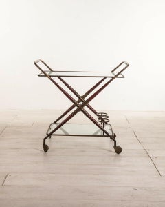 Vintage Food Trolley, 1950s Design Fornasetti
