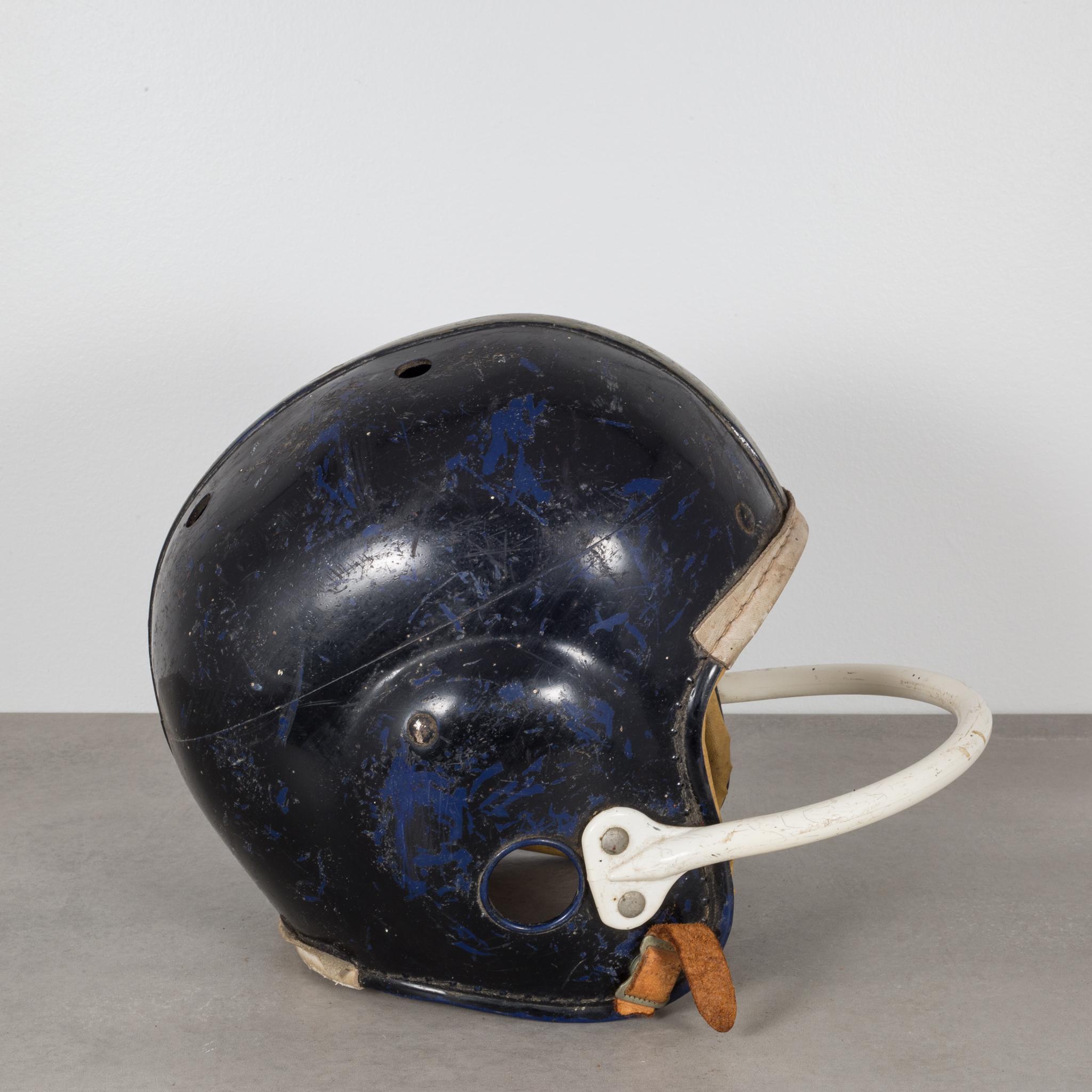 old school football helmet