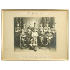 Vintage Football Team Photograph, Roftla F.C