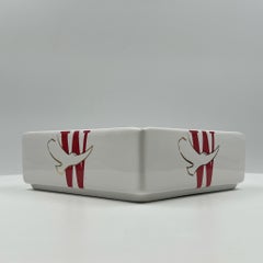 Vintage Fornasetti 70s for Winston - Collectible Ceramic Ashtray, Variazione 212