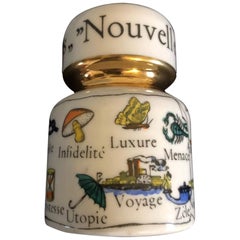 Vintage Fornasetti-Milano Paperweight, “La Nouvelle Cle des Songes”, circa 1960