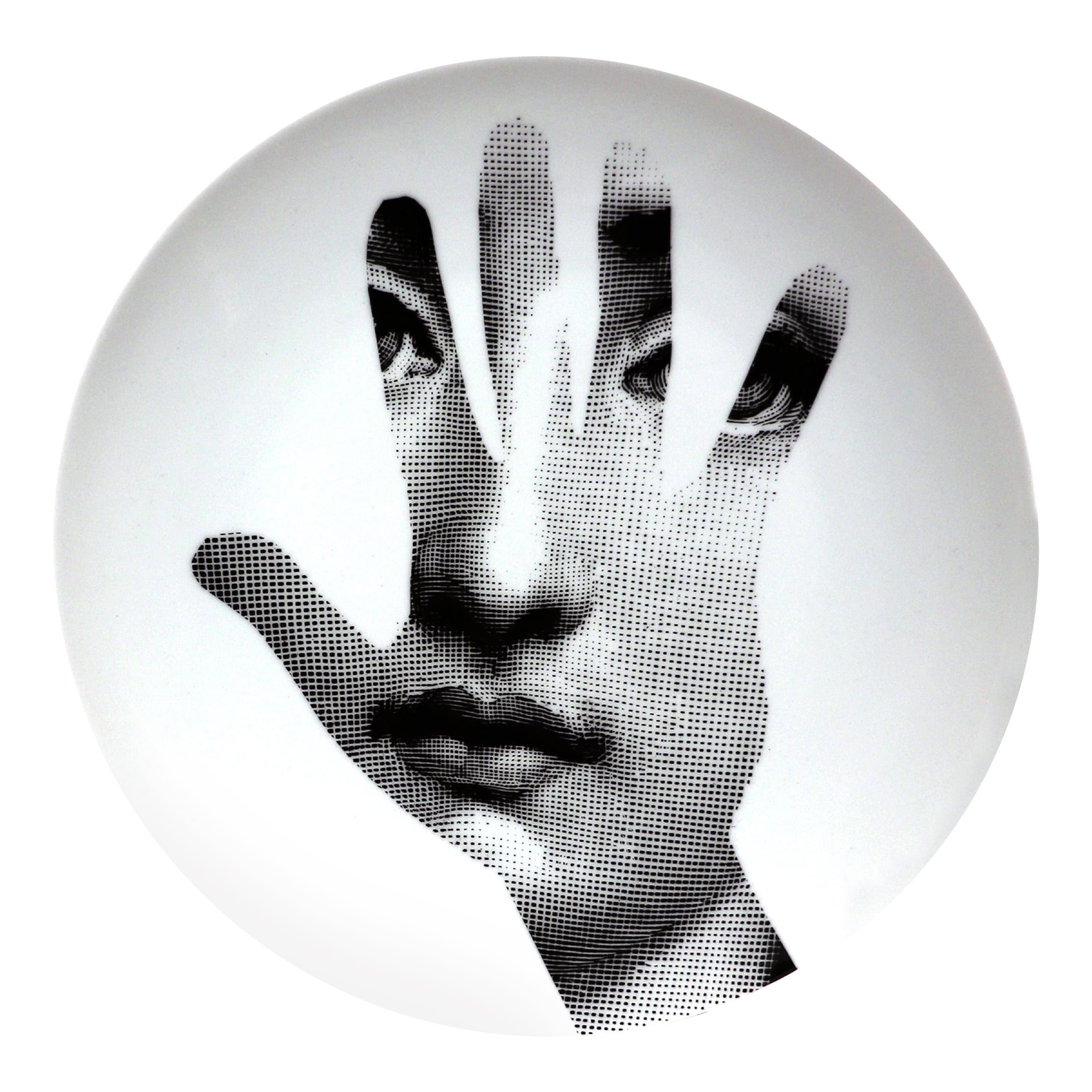 Vintage Fornasetti Porcelain Themes & Variation Plate, #15