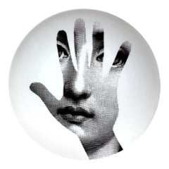 Vintage Fornasetti Porcelain Themes & Variation Plate, #15