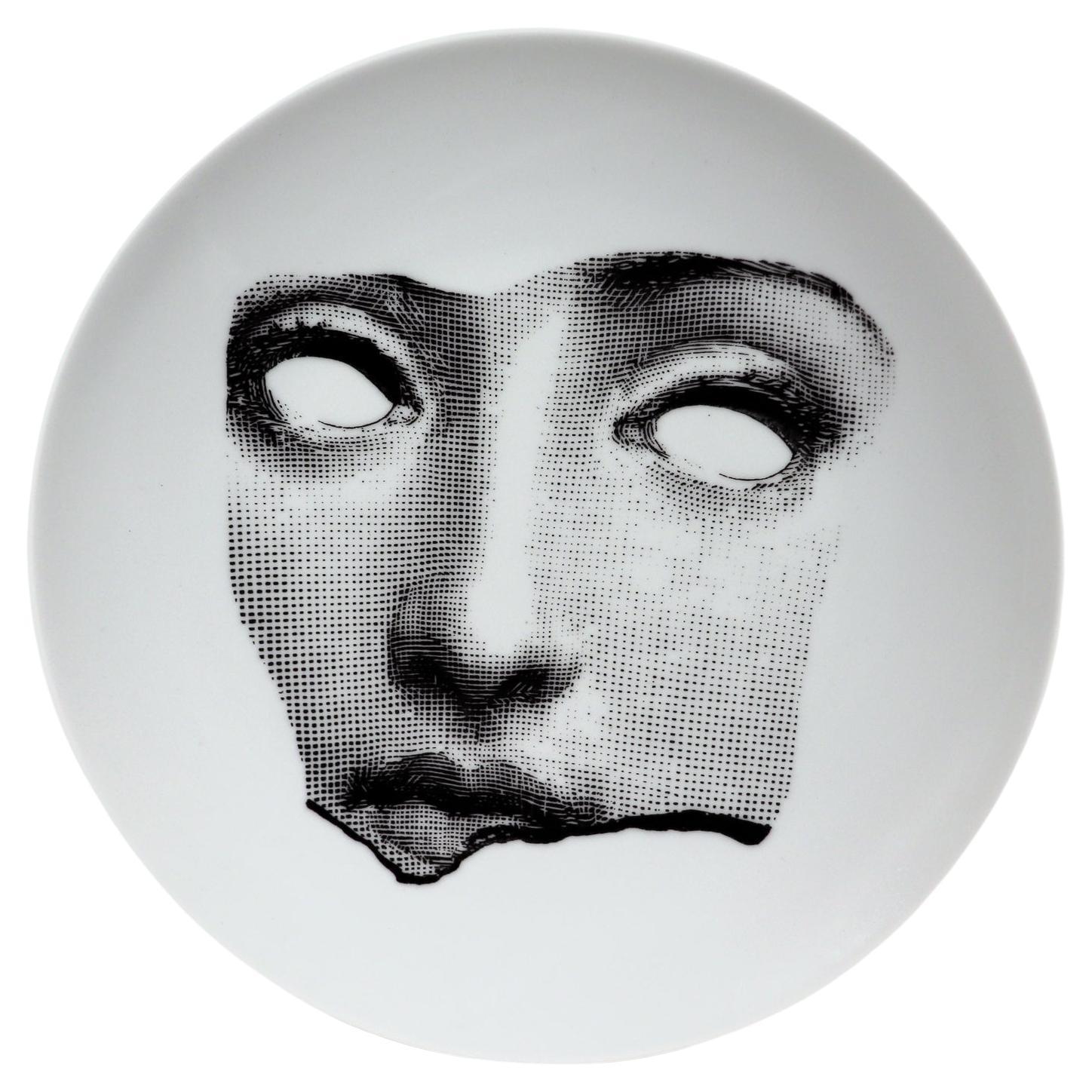 Vintage Fornasetti Porcelain Surrealist Themes & Variation Plate, #64