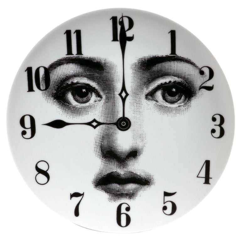 VintageTeller aus FornasettiPorzellan mit Themen und Variation, 74