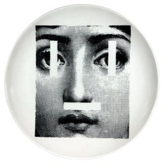 Vintage Fornasetti Pottery Themes & Variation Plate, #67