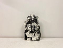 Vintage Fornasetti 'Teste Antiche' Umbrella Stand