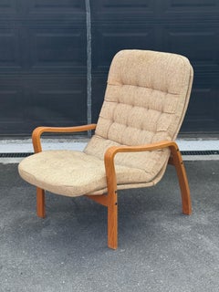 Vintage 'Fortino' High Back Lounge Chair by Yngve Ekström for Swedese