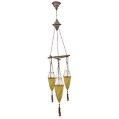 Vintage Fortuny Three-Light Cesendello Fixture