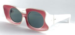 Vintage Fosters Grant Sculptured Sunglasses Made in Usa 1960's
