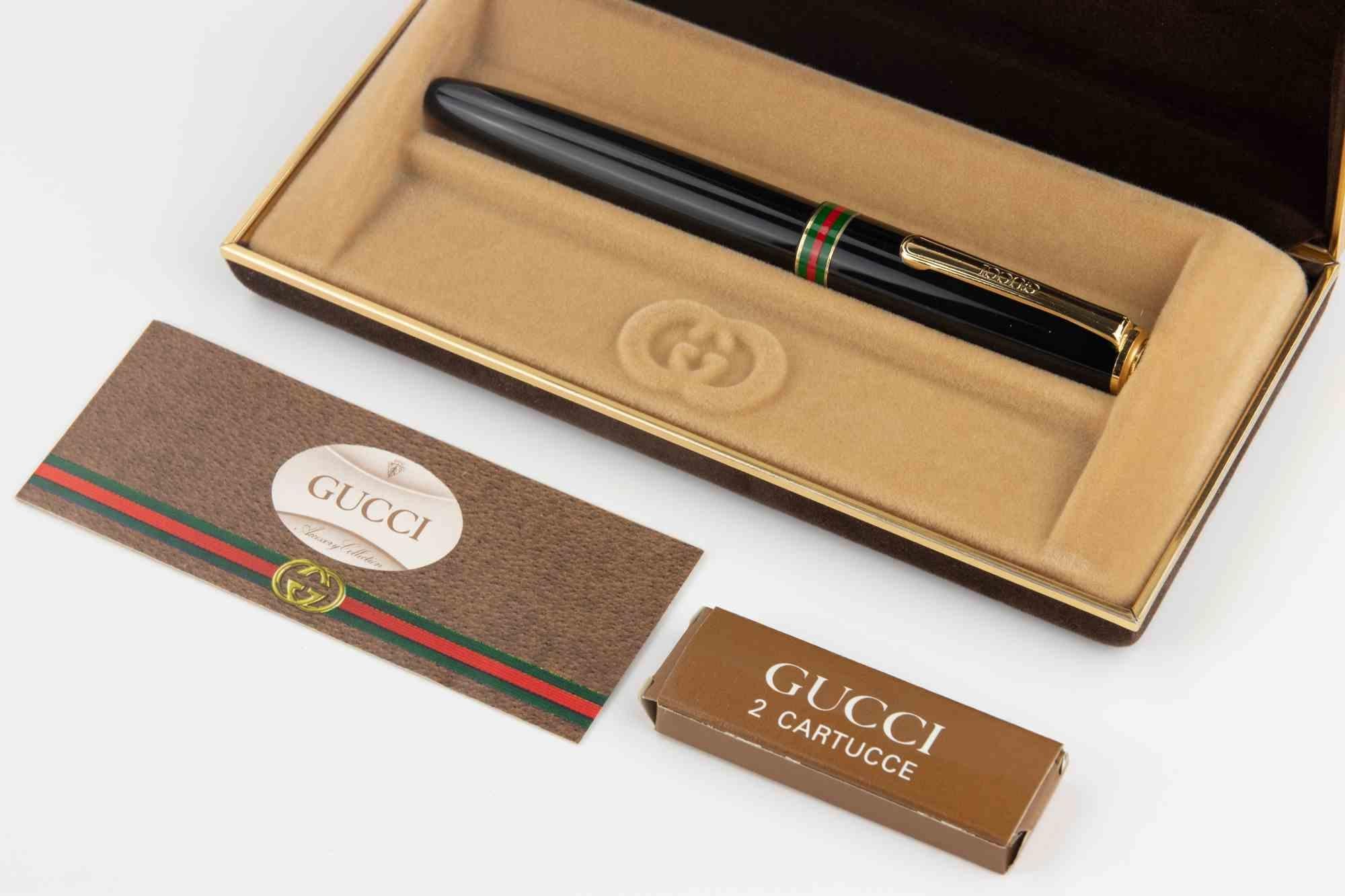 Estilográfica vintage de Gucci, años 80 Metal en venta