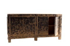 Vintage Four Door Server in Original Paint Patina