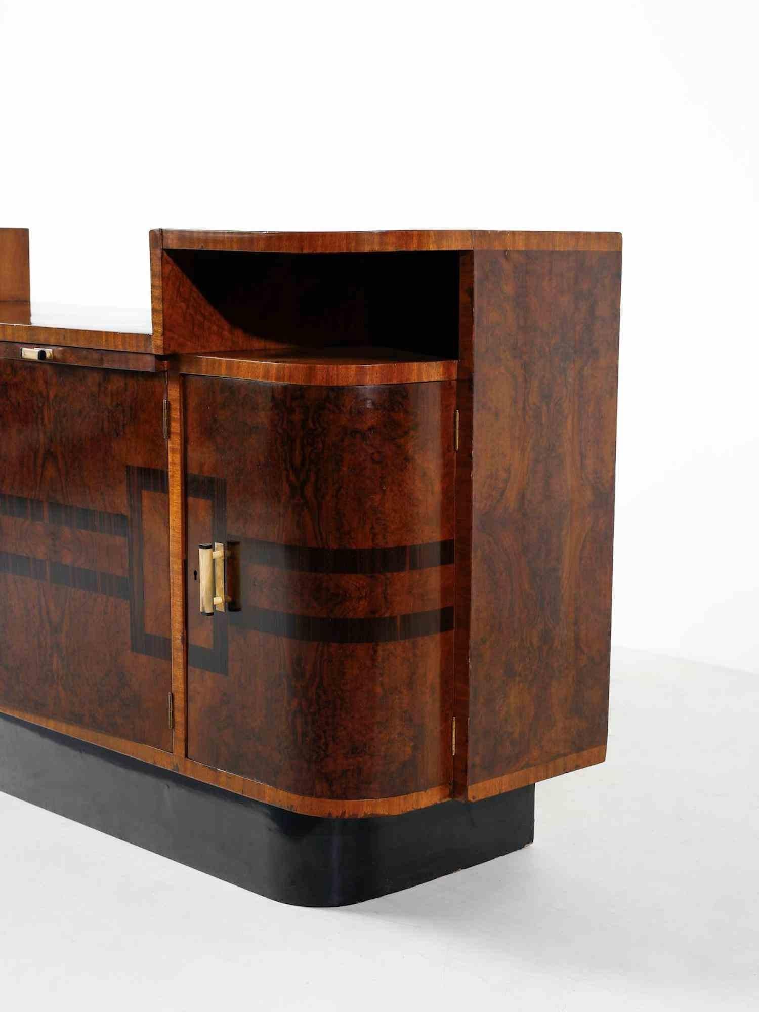 Aparador Vintage de Cuatro Puertas Fabricación Italiana, Años 30/40 en Bueno estado para la venta en Roma, IT