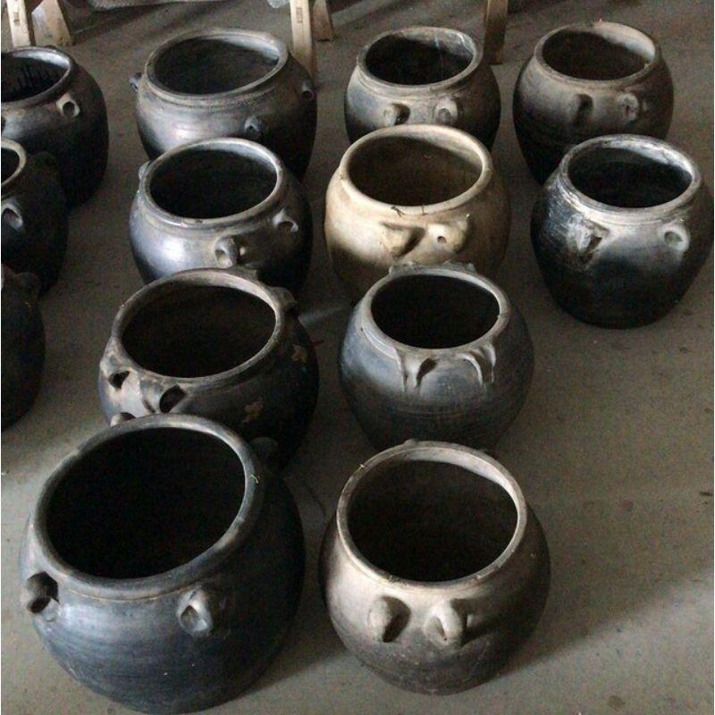 Chinese Vintage Four Handles Water Pot