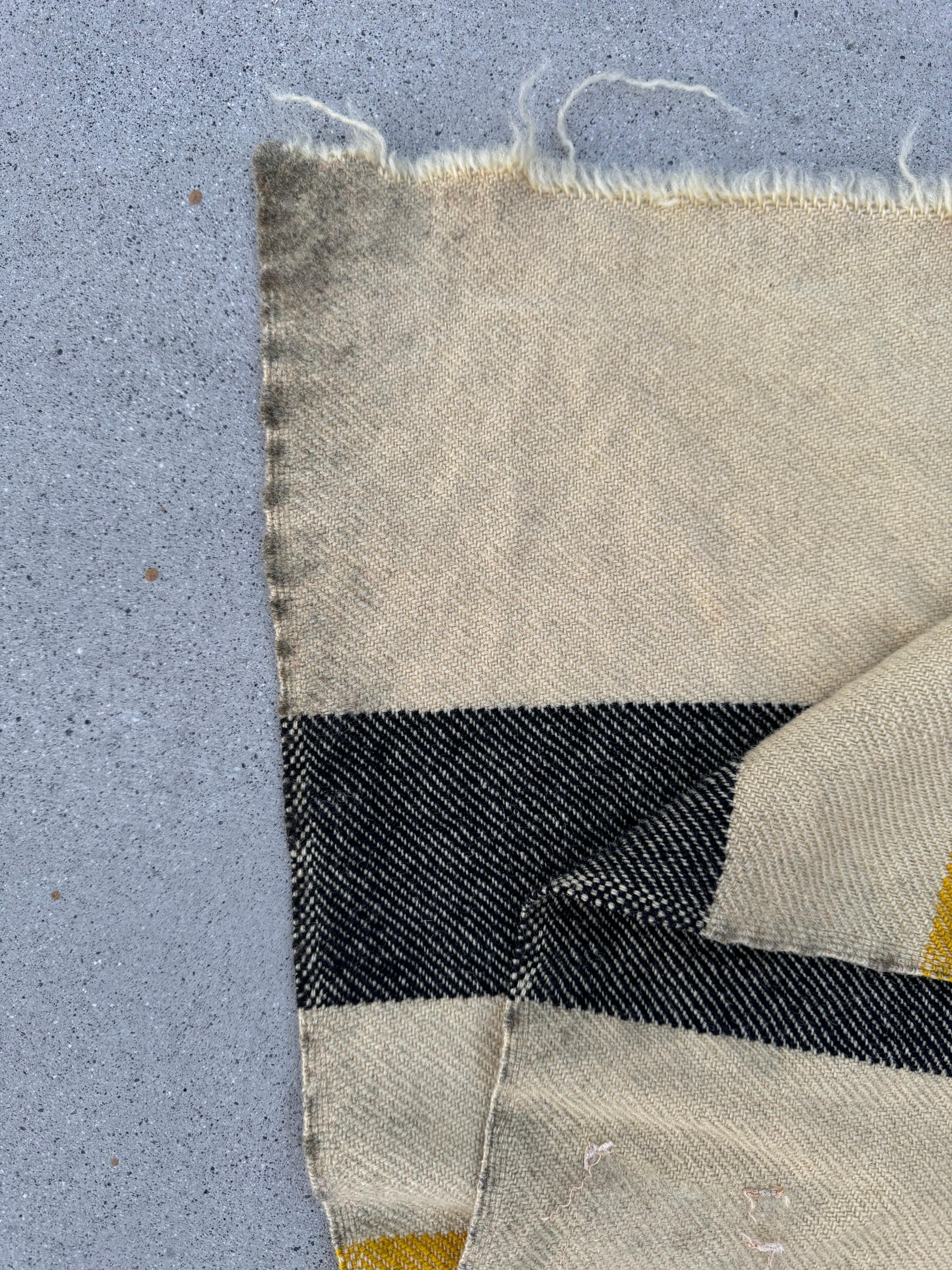 Vintage Four Stripe Hudson's Bay Style Wool Blanket 2