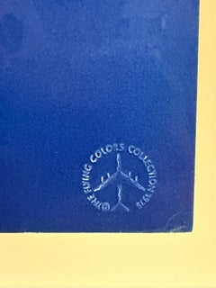 Vintage-Lithografie von Alexander Calder, gerahmt, 1974: „Flying Colors“