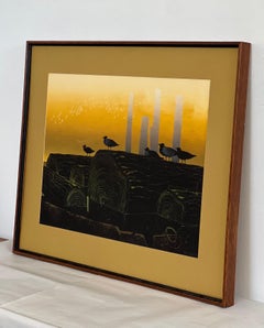 Art encadré vintage