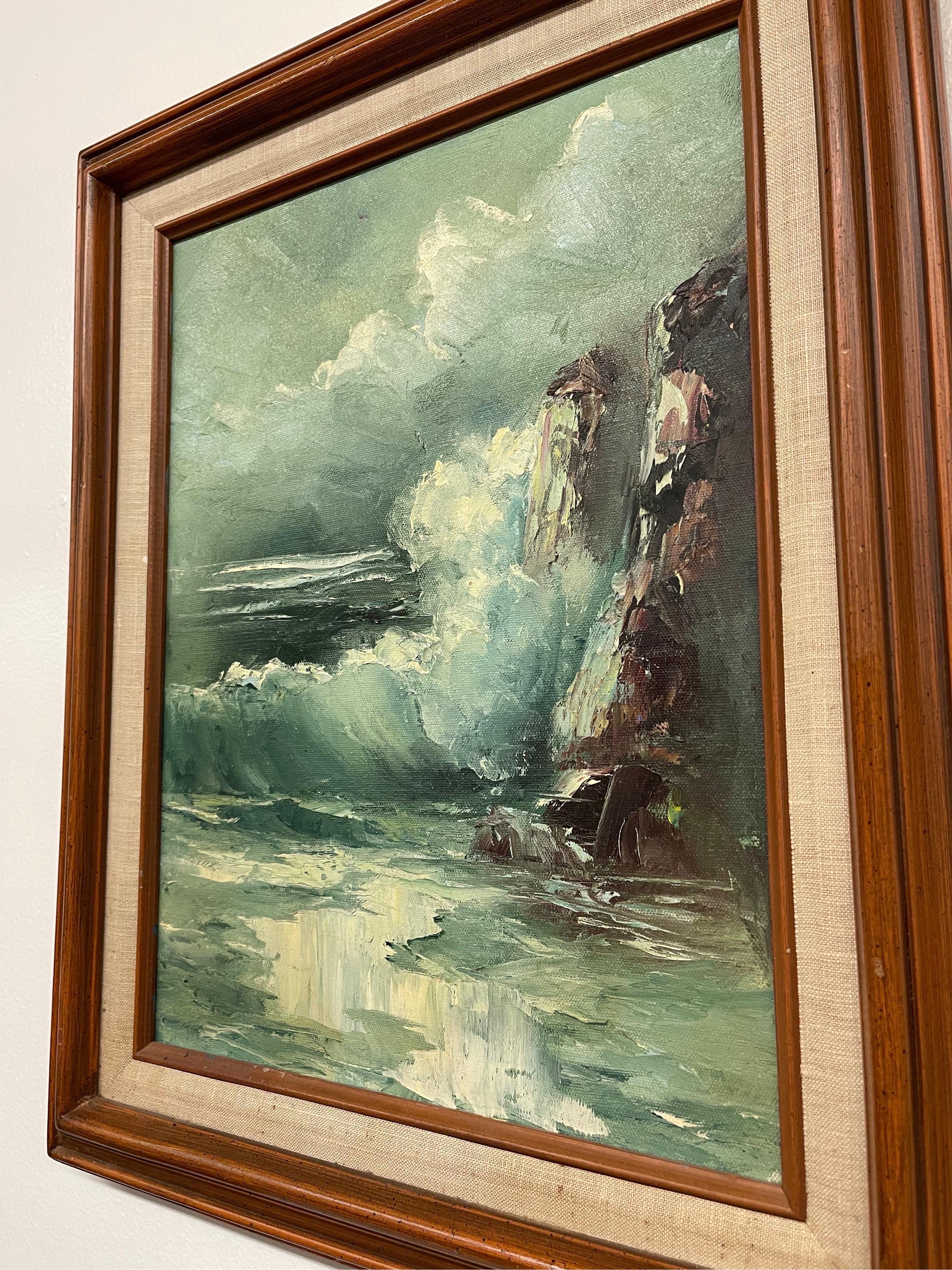 Vintage Framed Art In Good Condition For Sale In Seattle, WA