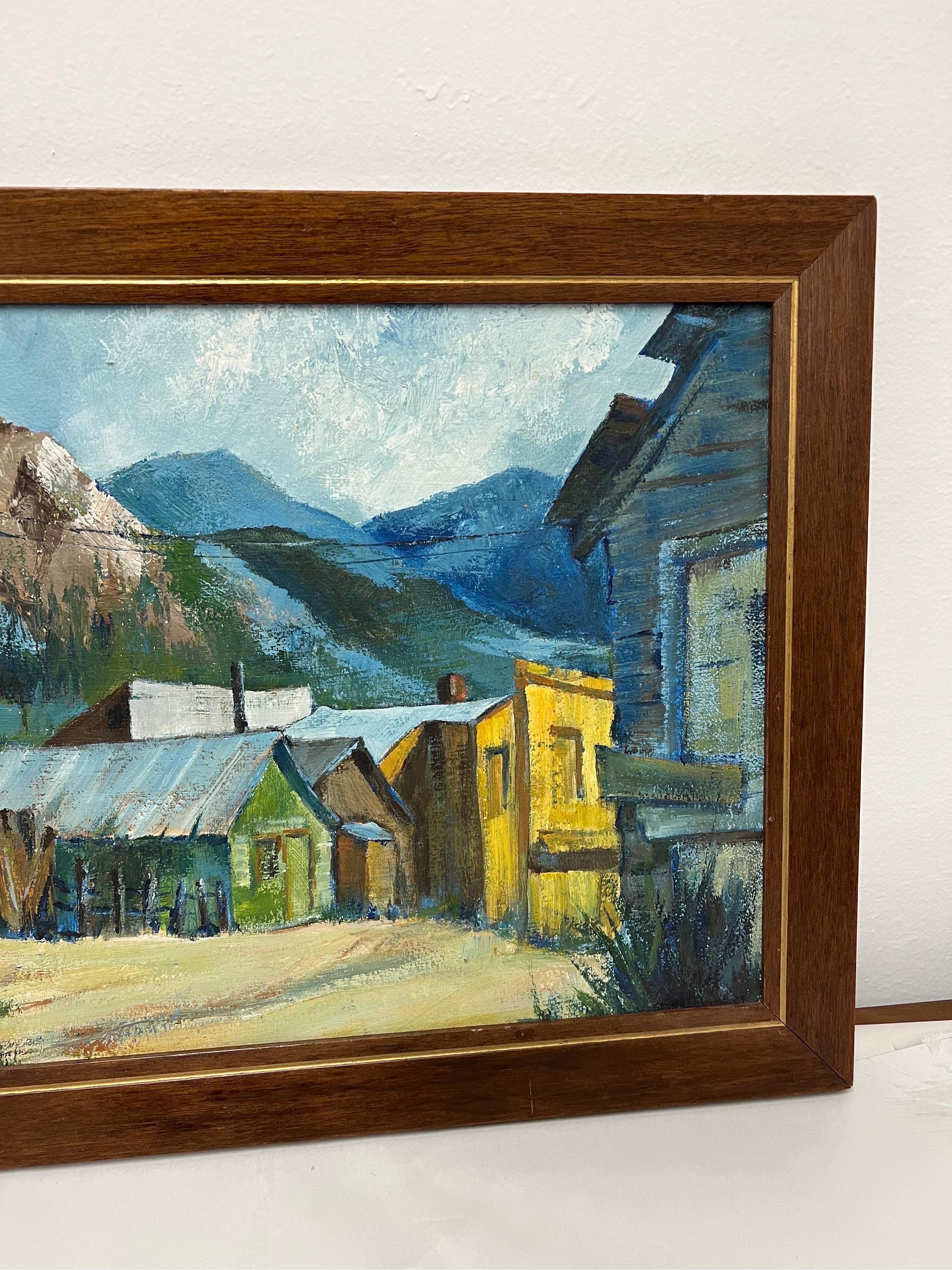 Wood Vintage Framed Art For Sale
