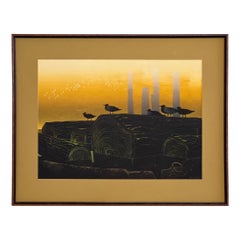 Gerahmte Vintage-Kunst