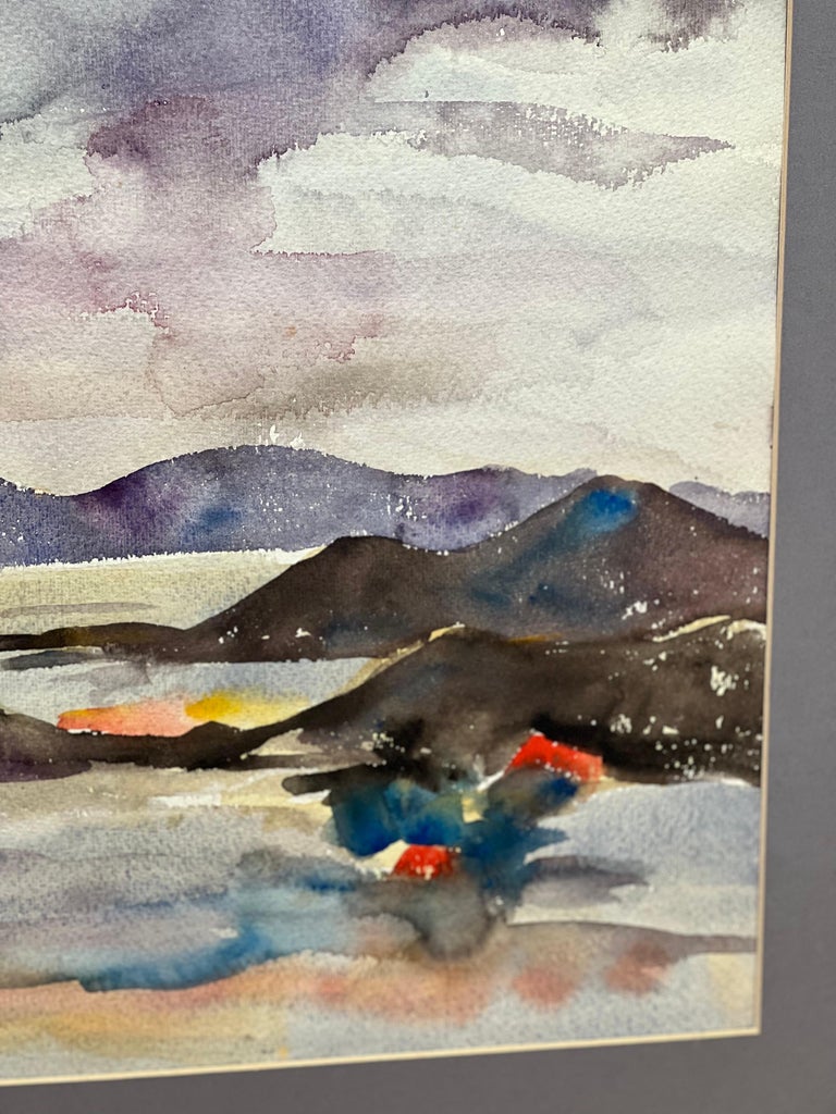 Vintage Framed Art Painting For Sale at 1stDibs