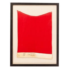 Vintage Framed "B" Signal Flag